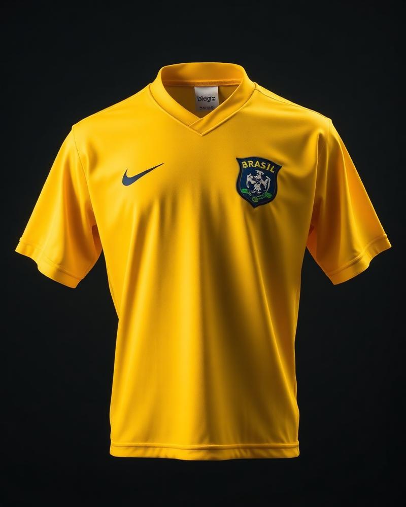 Camisa Brasil 1998 Retrô